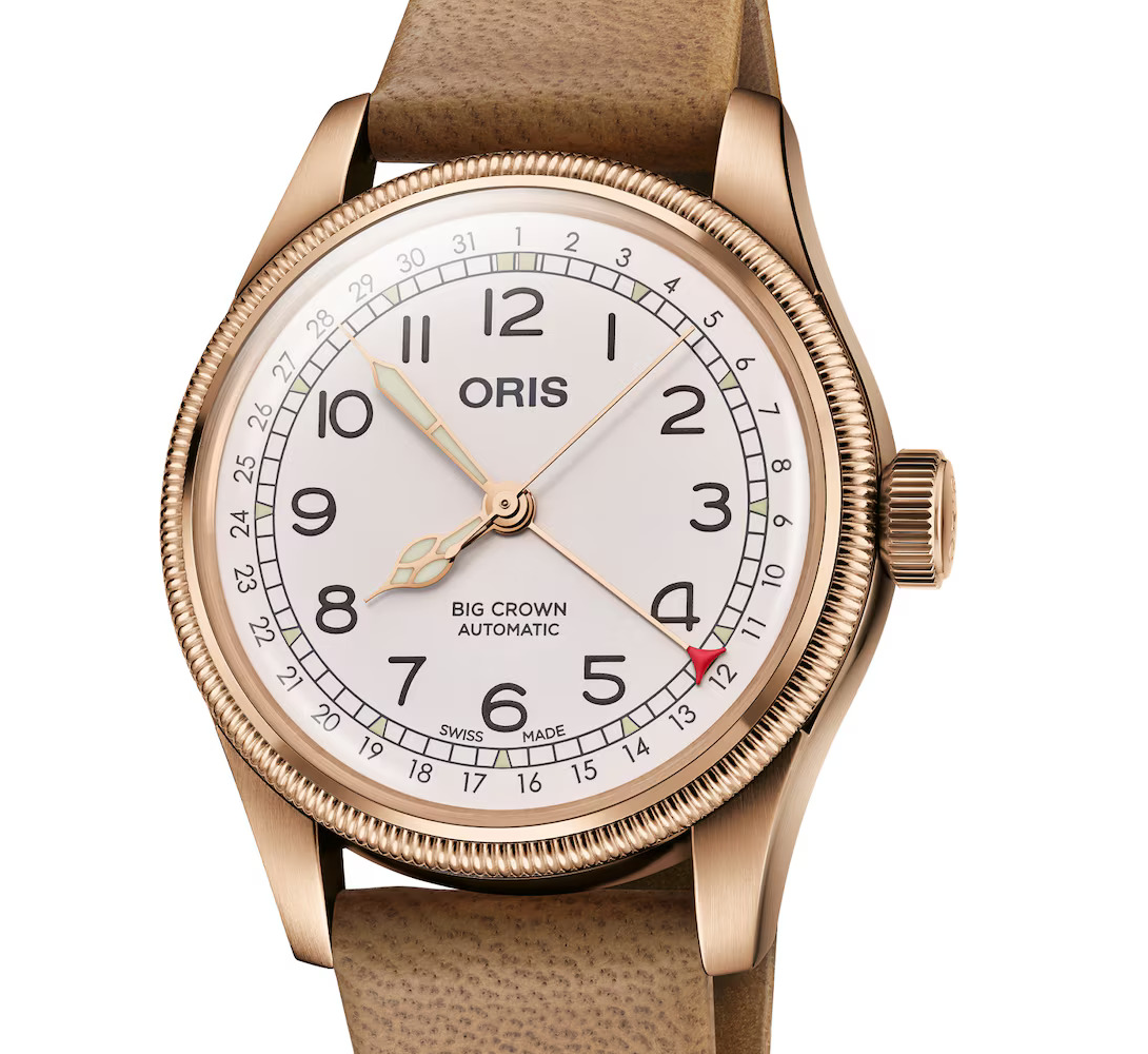 ORS Father Time Limited Edition Watch with White Dial, 40mm