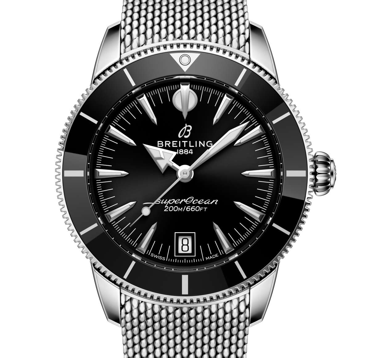 BRT Superocean Heritage B31 Automatic 40 Watch with Black Dial