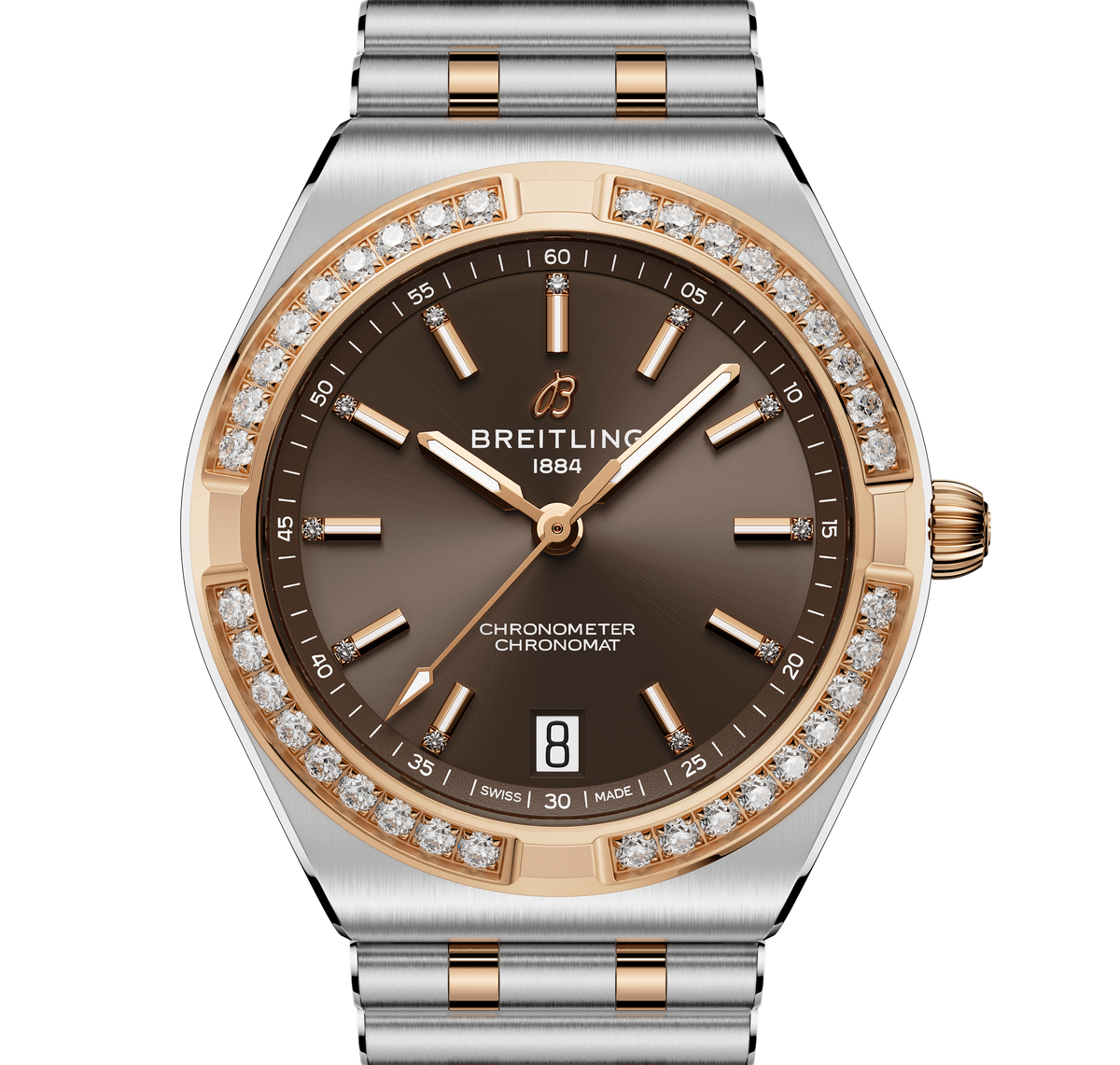BRT Chronomat Automatic 36 Watch with Chocolate Dial