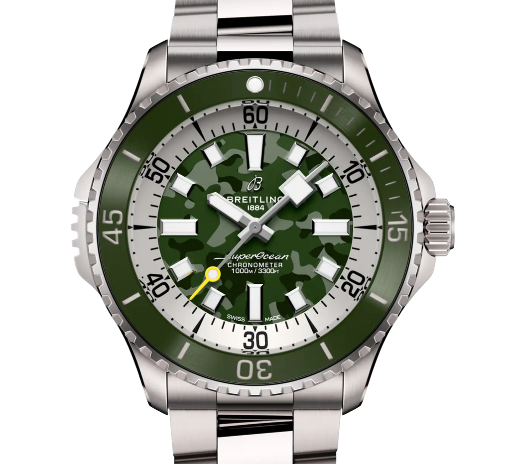 BRT Superocean Automatic 46 Super Diver Watch with Titanium Bracelet