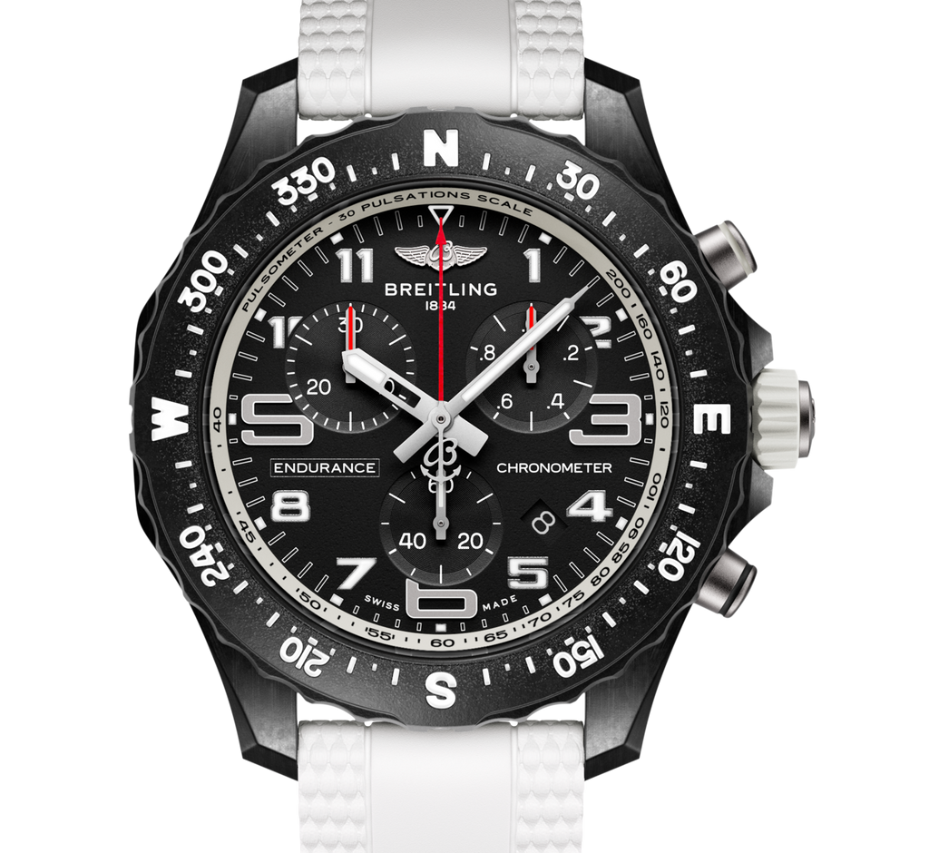 BRT Endurance Pro 38 Watch with White Strap