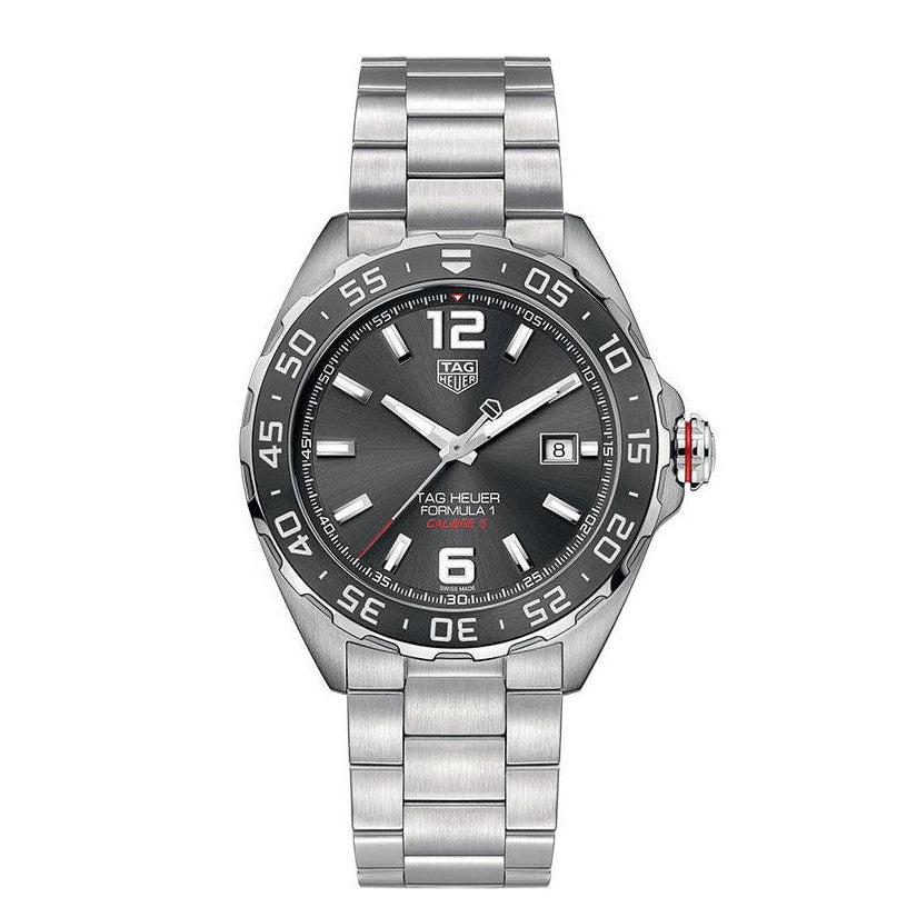 TGHR Formula 1 Men's Automatic Movement Grey Dial Watch