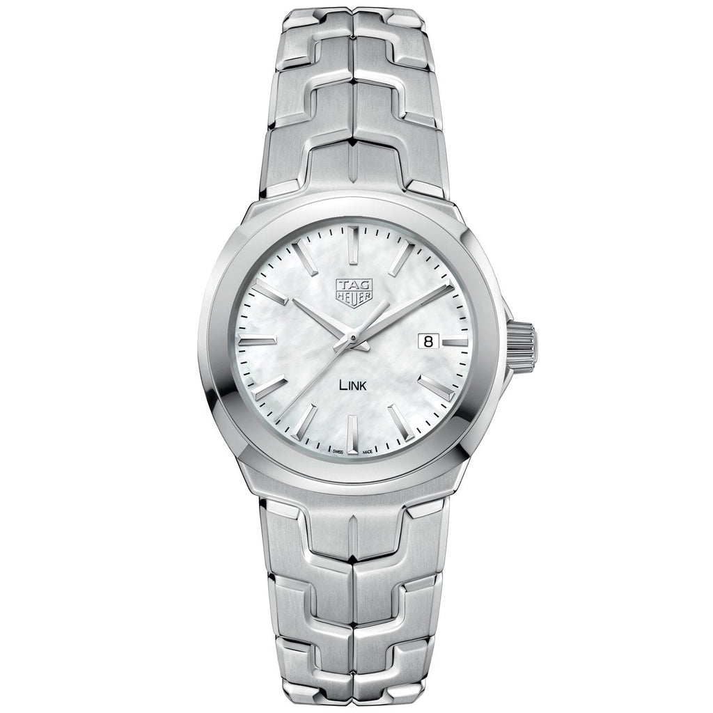 TGHR Link Ladies' Quartz Movement White Mother-of-Pearl Dial Watch