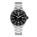 TGHR Formula 1 Men's Black Dial and Black Bezel Watch