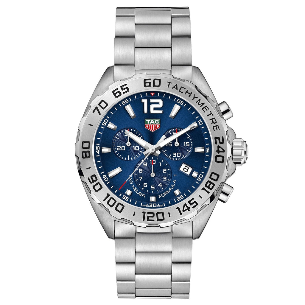 TGHR Formula 1 Men's Chronograph Blue Dial Watch