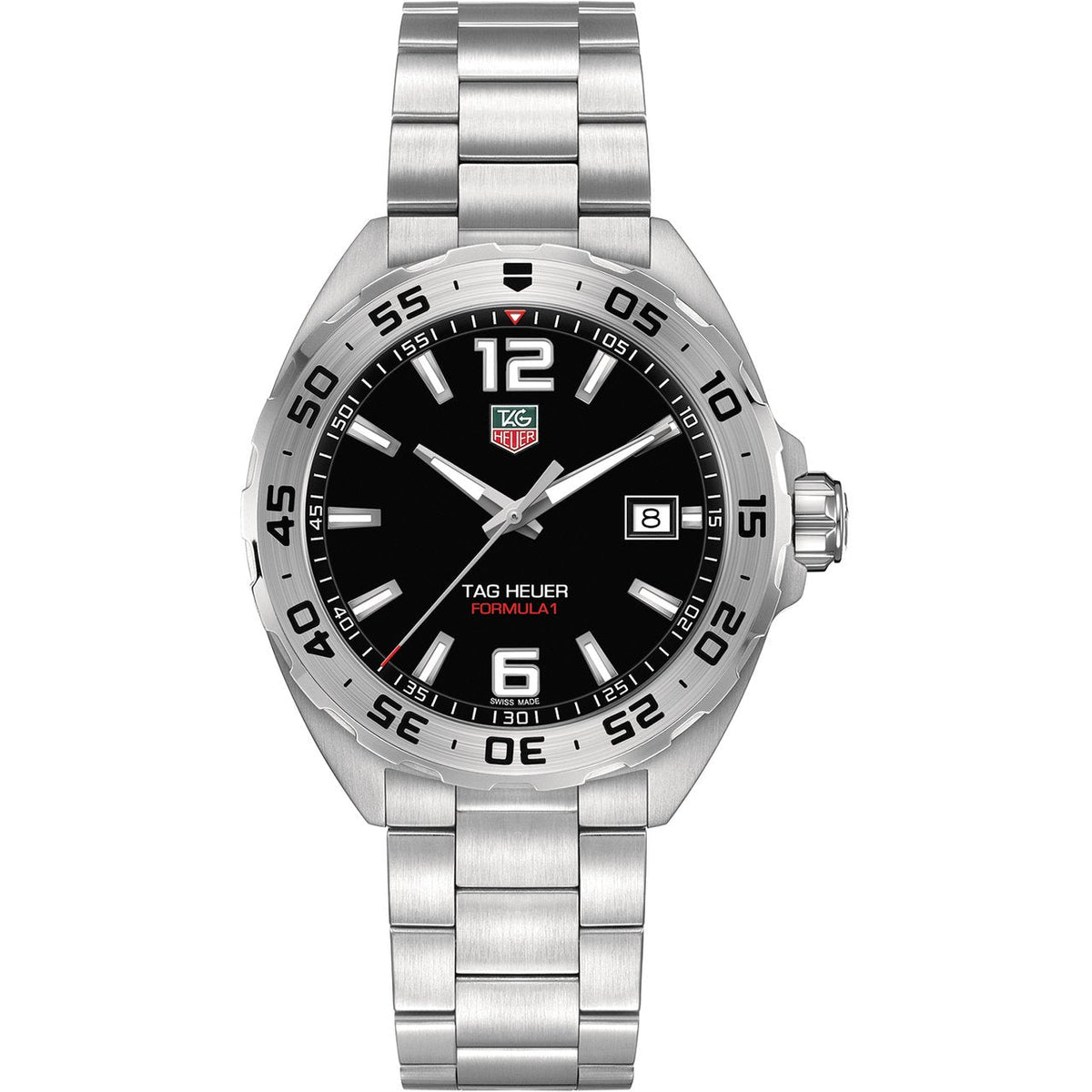 TGHR Formula 1 Men's Quartz Movement Black Dial Watch