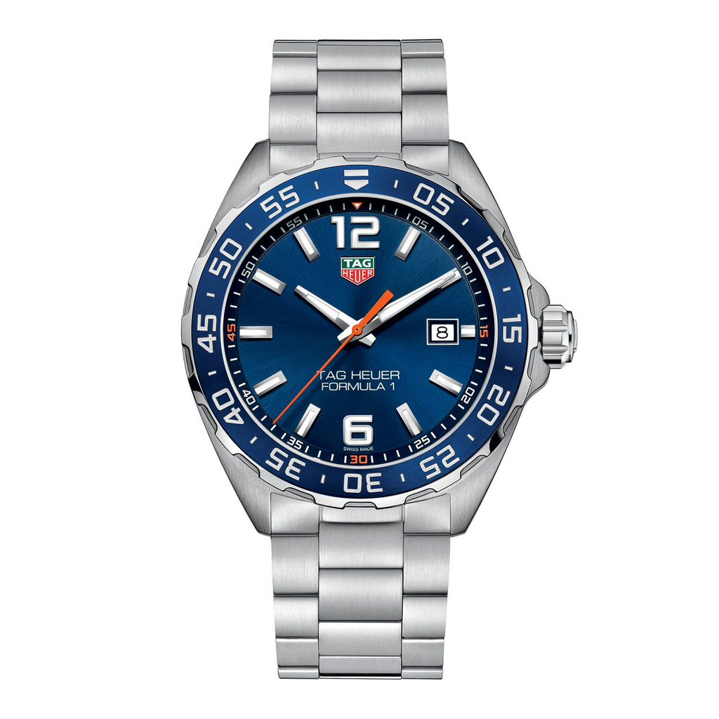 TGHR Formula 1 Men's Quartz Movement Blue Dial Watch
