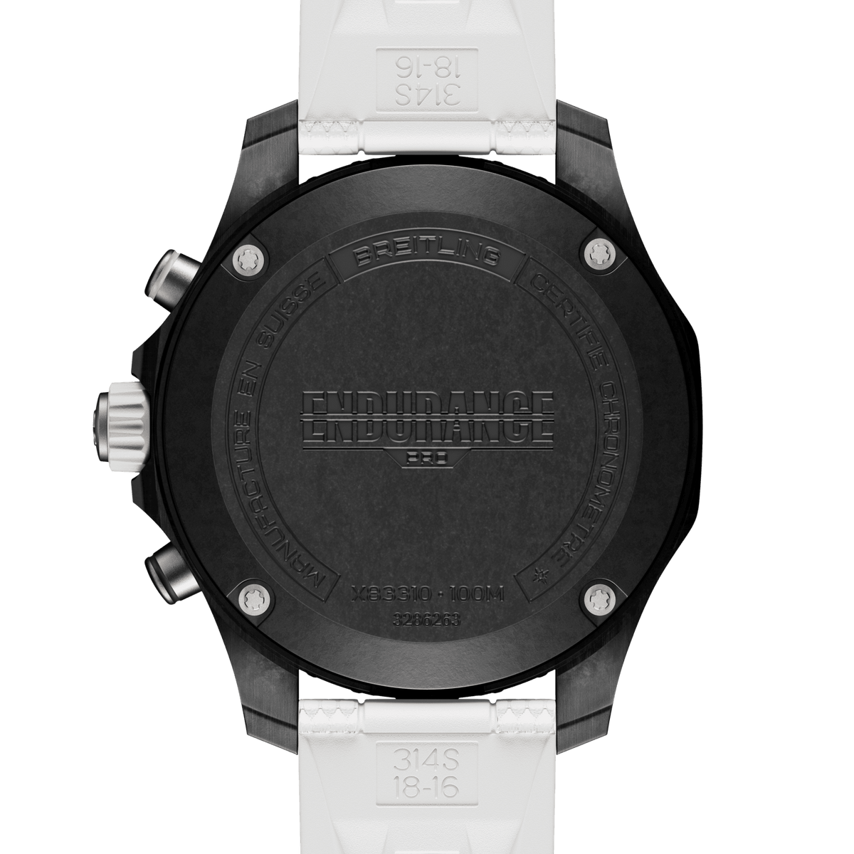 BRT Endurance Pro 38 Watch with White Strap