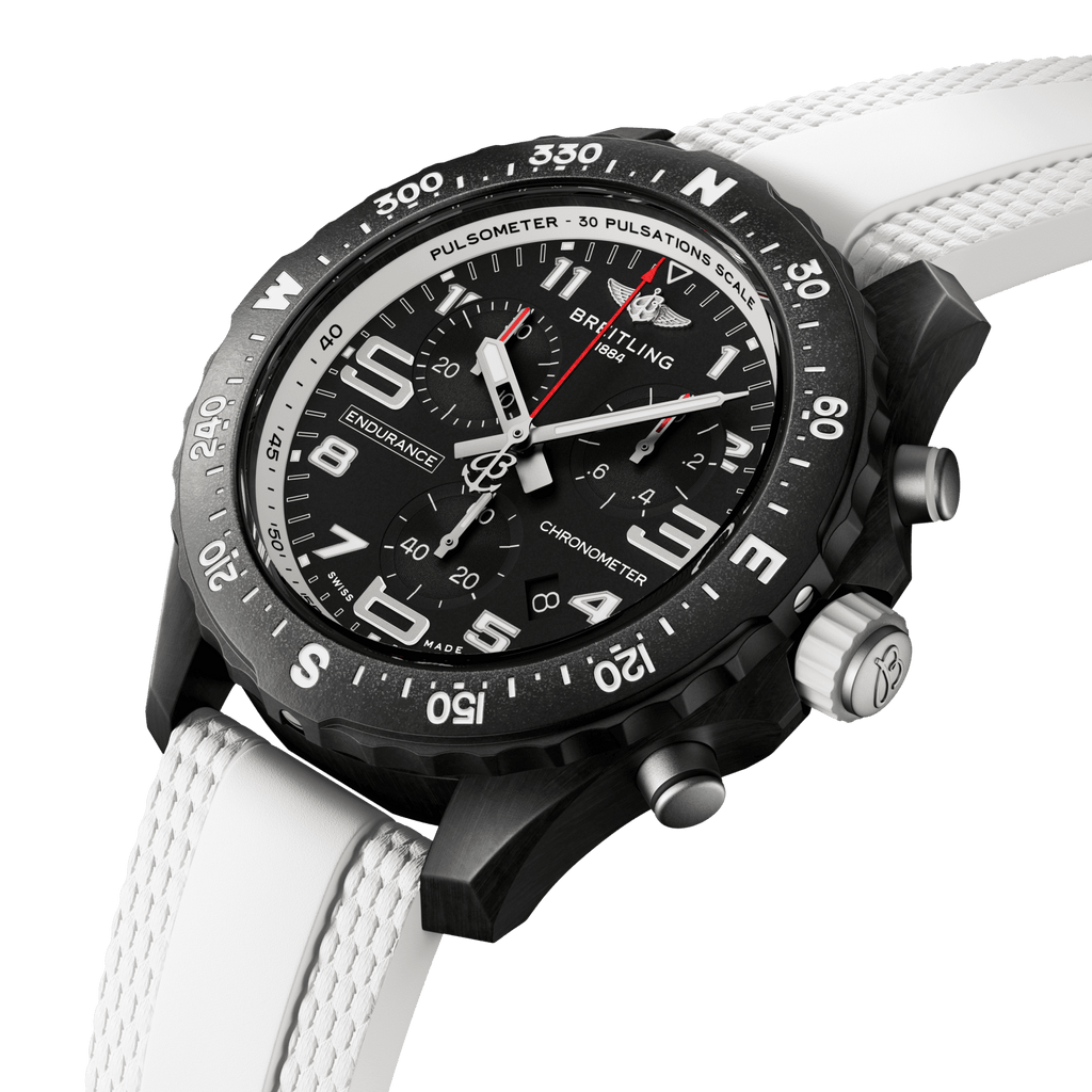 BRT Endurance Pro 38 Watch with White Strap